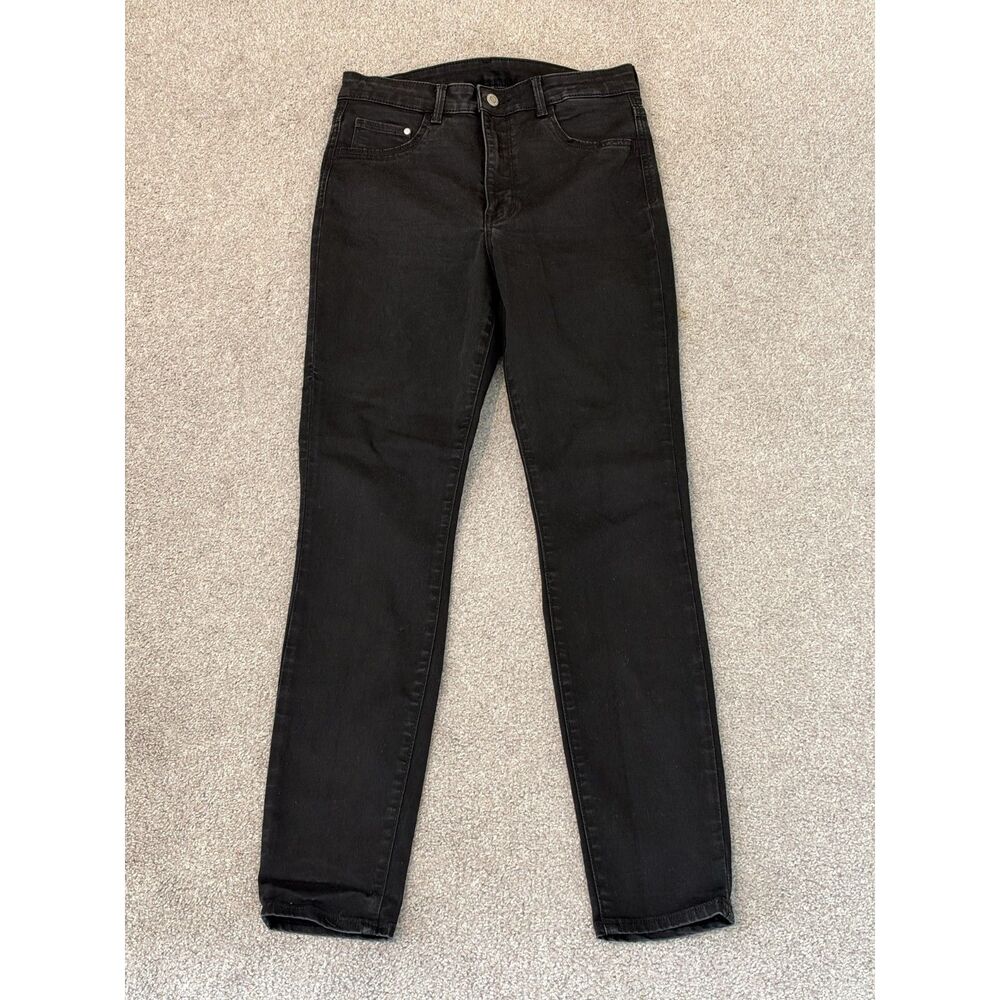 H&M &DENIM Women High Waist Jeggings - Black (Size 29/32)